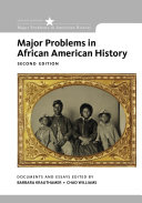 Major Problems in African American History  Loose Leaf Version