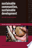 Sustainable Communities  Sustainable Development Book