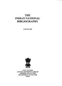 Indian National Bibliography Book