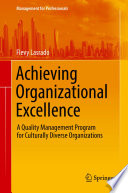 Achieving Organizational Excellence Book