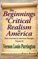 Read Pdf The Beginnings of Critical Realism in America