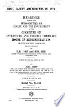 Drug Safety Amendments of 1976
