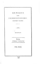 Reports from the Commissioners