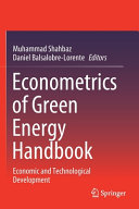 Econometrics of Green Energy Handbook Book
