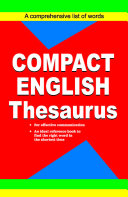 Compact English Thesaurus