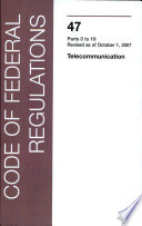 Federal Communications Commission (Parts 0 - 19)