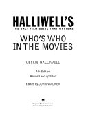 Halliwell s Who s who in the Movies