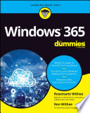 Windows 365 For Dummies Book