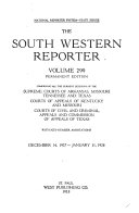 The South Western Reporter