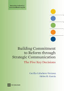 Building Commitment to Reform through Strategic Communication