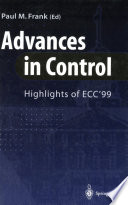 Advances in Control Book