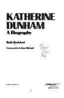 Katherine Dunham  a Biography