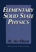 Elementary Solid State Physics Book