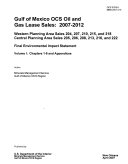 Gulf of Mexico OCS Oil and Gas Lease Sales 2007-2012, Western Planning Area Sales 204, 207, 210, 215, and 218, Central Planning Area Sales 205, 206, 208, 213, 216, and 222