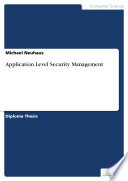 Application Level Security Management