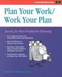 Plan Your Work/work Your Plan