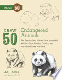 Draw 50 Endangered Animals Book