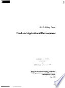 Food and Agricultural Development