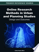 Online Research Methods in Urban and Planning Studies  Design and Outcomes Book PDF