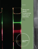Fundamentals of Analytical Chemistry Book