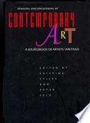 Theories and Documents of Contemporary Art Book