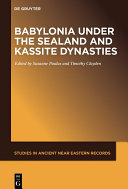 Babylonia under the Sealand and Kassite Dynasties