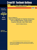 Outlines and Highlights for American Democracy Now by Brigid Harrison  Susan Tolchin  Suzanne Samuels  Jean Wahl Harris  Isbn