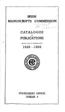 Catalogue of Publications Issued and in Preparation