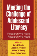 Meeting the Challenge of Adolescent Literacy