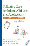 Palliative Care For Infants Children And Adolescents
