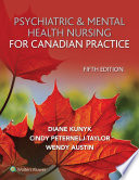 Psychiatric   Mental Health Nursing for Canadian Practice