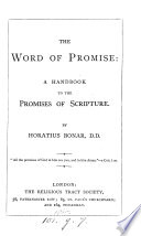 The word of promise  a handbook to the promises of Scripture