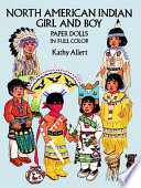 North American Indian Girl and Boy Paper Dolls Book