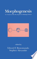 Morphogenesis Book
