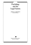 Psychology and the Legal System Book