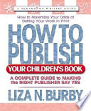 How to Publish Your Children s Book