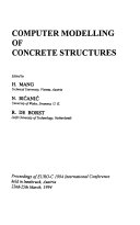 Computer Modelling of Concrete Structures