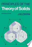 Principles of the Theory of Solids Book