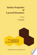Surface Properties of Layered Structures Book