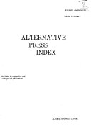 Alternative Press Index