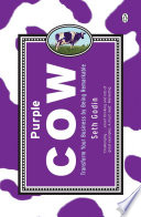 Purple Cow by Seth Godin Book Cover