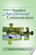 Studies in Applied Interpersonal Communication Book