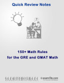150+ Math Rules and Concepts for the GRE and GMAT