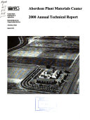 Annual Technical Report