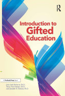 Introduction to Gifted Education Pdf/ePub eBook