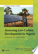 Assessing Low Carbon Development in Nigeria