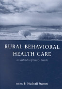 Rural Behavioral Health Care