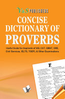 CONCISE DICTIONARY OF PROVERBS