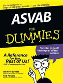 ASVAB For Dummies Book