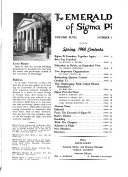 The Emerald of Sigma Pi